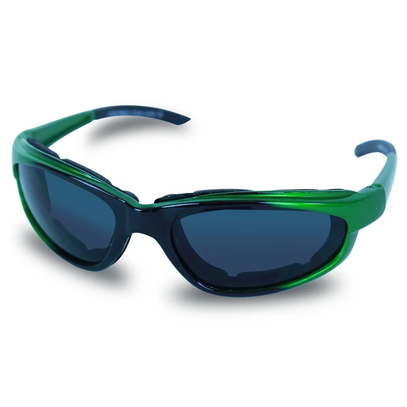 Mens SG106 Dark Smoke Biker Motorcycle Sunglasses