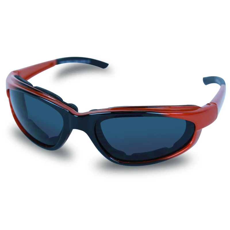 Mens SG106 Dark Smoke Biker Motorcycle Sunglasses