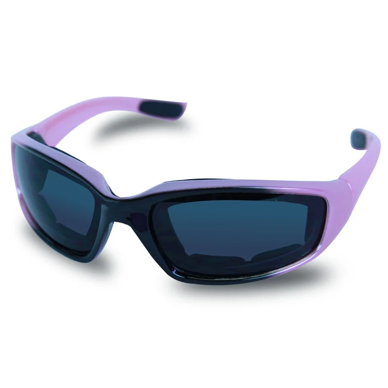 Mens SG107 Dark Smoke Biker Motorcycle Sunglasses