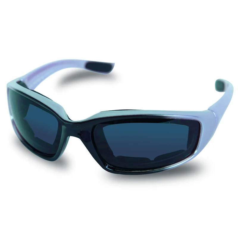 Mens SG107 Dark Smoke Biker Motorcycle Sunglasses