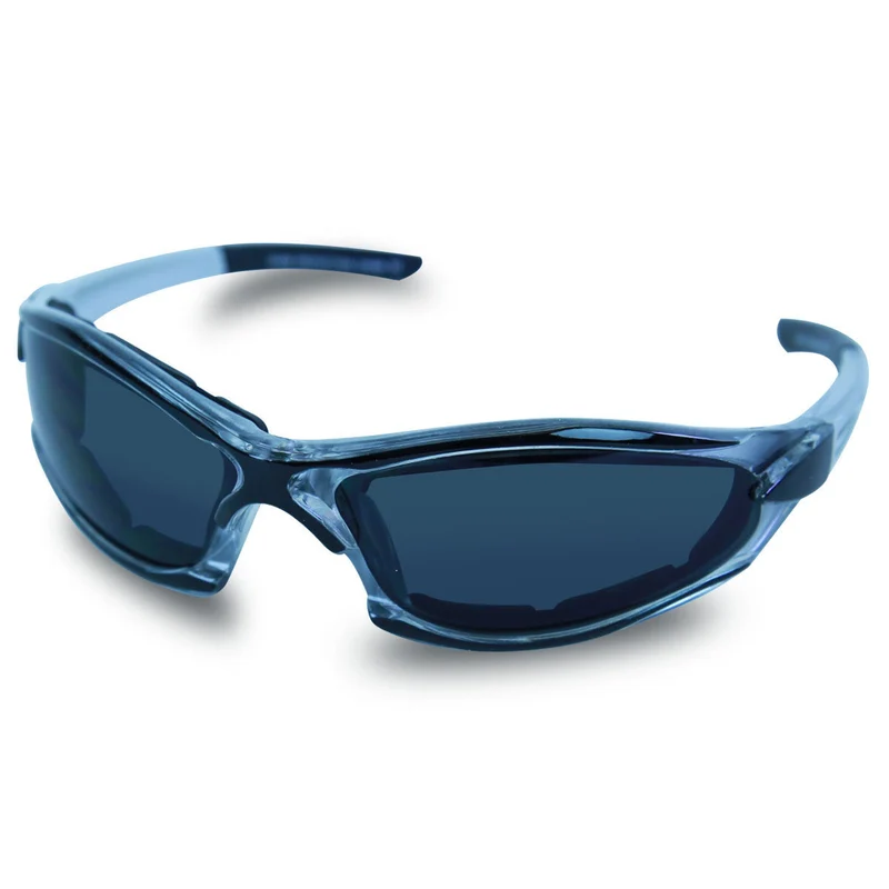 Mens SG108 Dark Smoke Biker Motorcycle Sunglasses