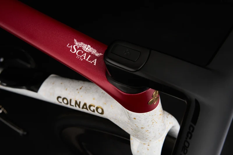 Colnago C72 La Scala Road Disc SuperRecord Limited Edition white/red 2027