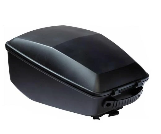 Racktime Gepäckbox Tour Box Snapit 1.0 Adapter schwarz Fahrradtasche Hardbox