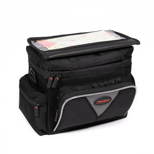Haberland KLICKfix Lenkertasche Maxi incl. Adapter schwarz für E-Bike Fahrradtasche