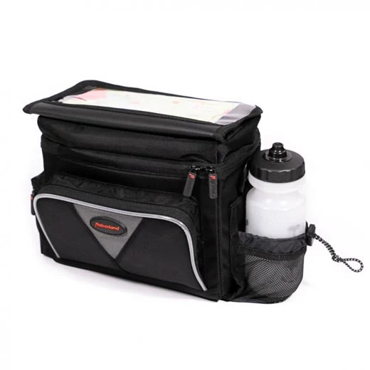 Haberland KLICKfix Lenkertasche Maxi incl. Adapter schwarz für E-Bike Fahrradtasche