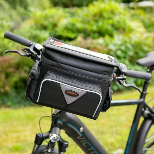Haberland KLICKfix Lenkertasche Maxi incl. Adapter schwarz für E-Bike Fahrradtasche