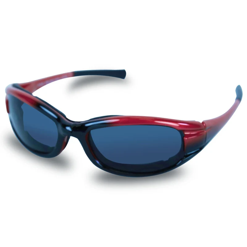 Mens SG102 Dark Smoke Biker Motorcycle Sunglasses