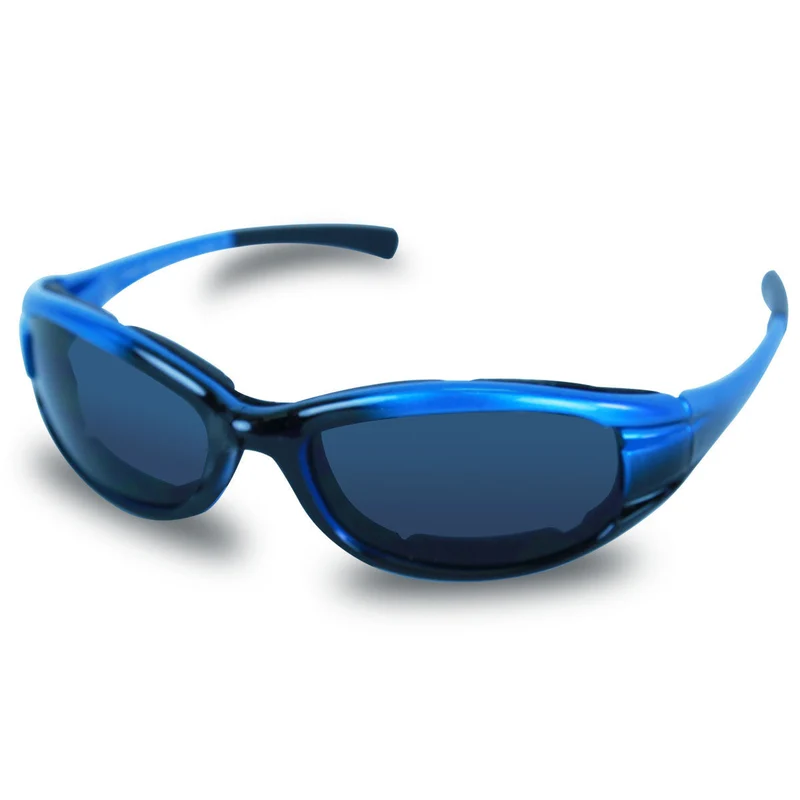 Mens SG102 Dark Smoke Biker Motorcycle Sunglasses