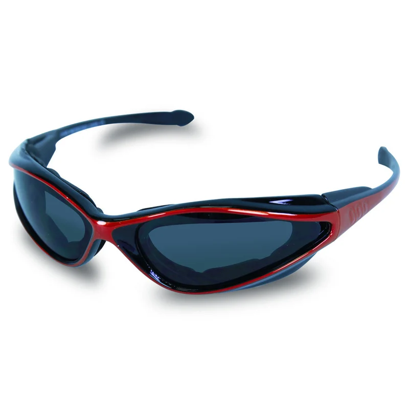 Mens SG105 Dark Smoke Biker Motorcycle Sunglasses
