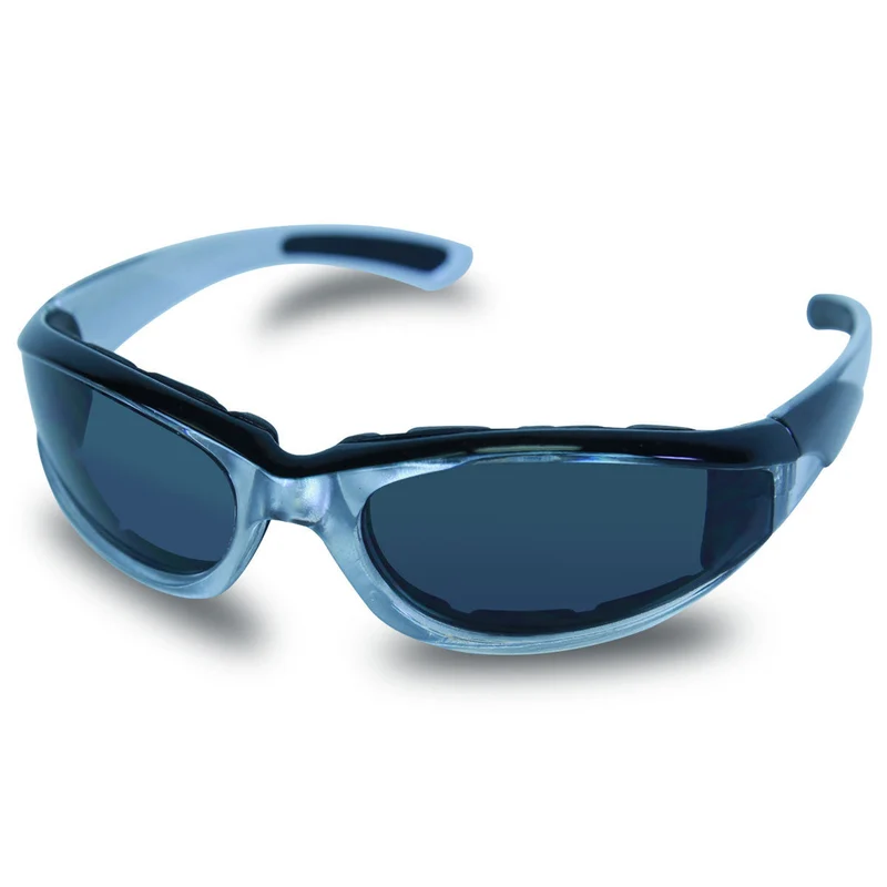 Mens SG109 Dark Smoke Biker Motorcycle Sunglasses