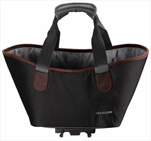 racktime Einkaufstasche AGNETHA 1.0 carbon black Fahrradtasche
