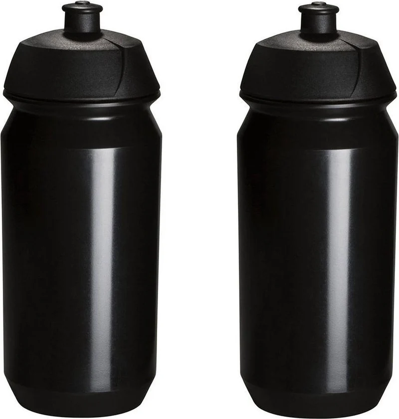 2x Tacx Shiva Bidon - 2x M-wave Bidonhouder