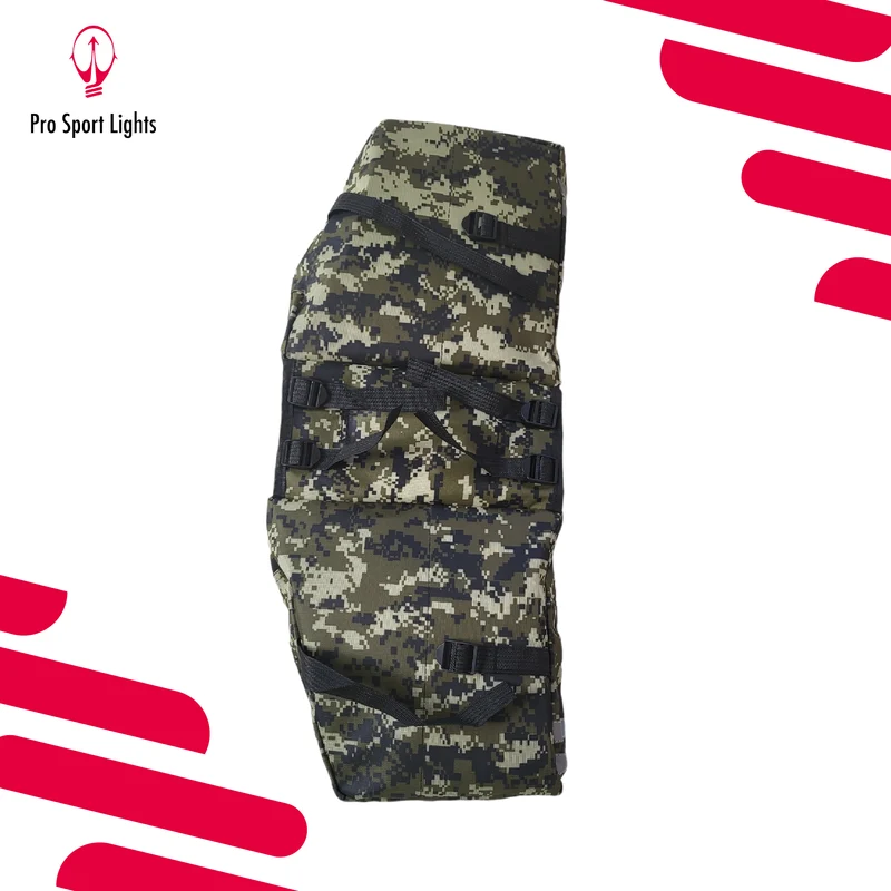 Dubbele Fietstas Pro Sport Lights - Legergroen Camo