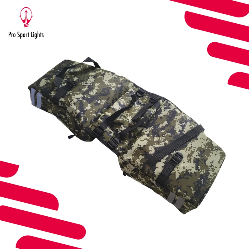 Dubbele Fietstas Pro Sport Lights - Legergroen Camo