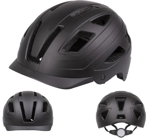 M-Wave Fahrradhelm Urban schwarz matt L 59-61cm