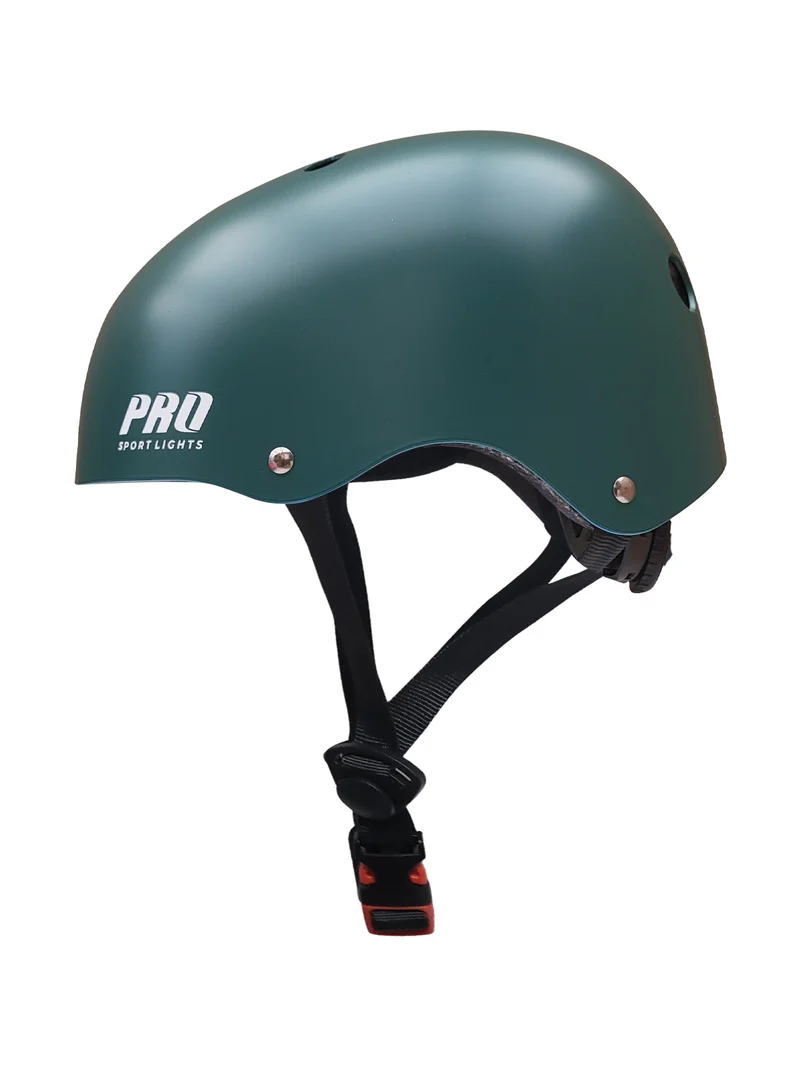 Fietshelm Pro Sport Lights Kinderen Skate - Army Green