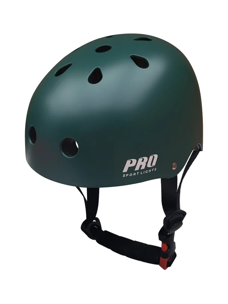 Fietshelm Pro Sport Lights Kinderen Skate - Army Green