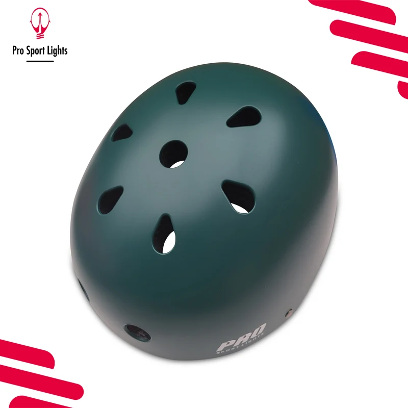 Fietshelm Pro Sport Lights Kinderen Skate - Army Green