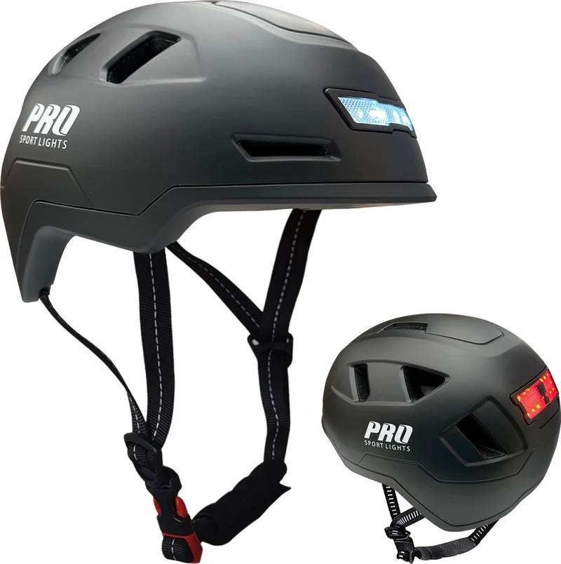 Pro Sport Lights Pedelec Fietshelm NTA 8776 - Zwart