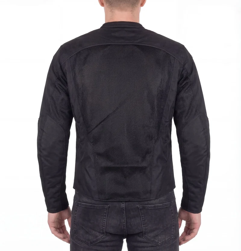 Vance Men's 3-Season Mesh/Textile CE Armor Motorcycle Jacket