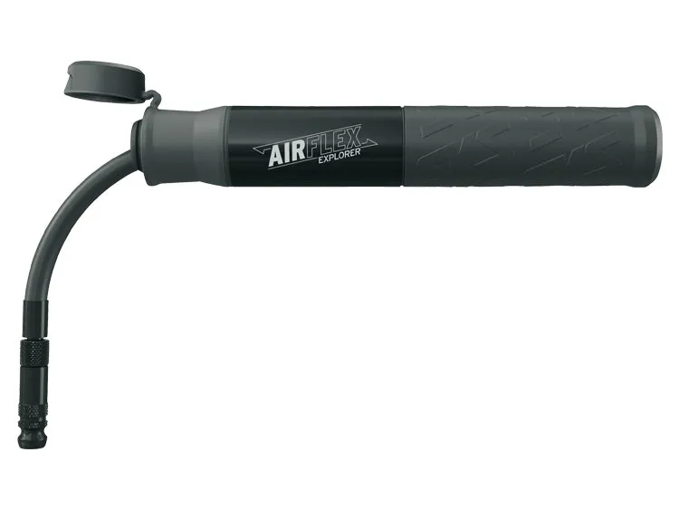 SKS Minipumpe Airflex Explorer Black 205mm, schwarz, Ventilanschluss SV/AV