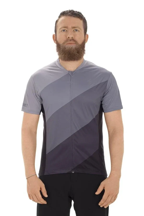 Cube TOUR Trikot Full Zip kurzarm