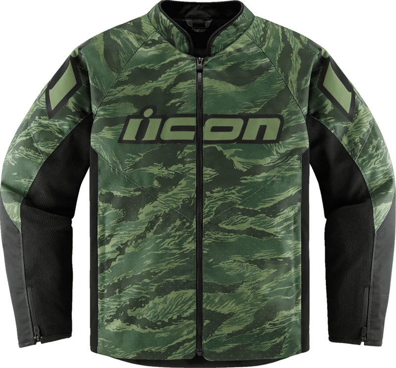 Icon Men's Hooligan CE Tiger's Blood Motorcycle Jacket