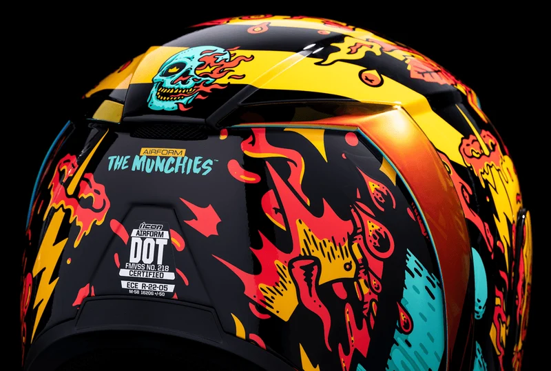 Icon Airform Mips Munchies Full Face Motorycle Helmet