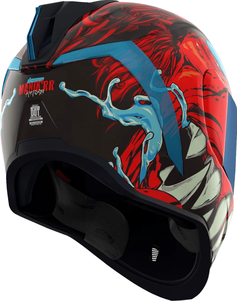Icon Airform Mips Manik'RR Red Full Face Motorcycle Helmet