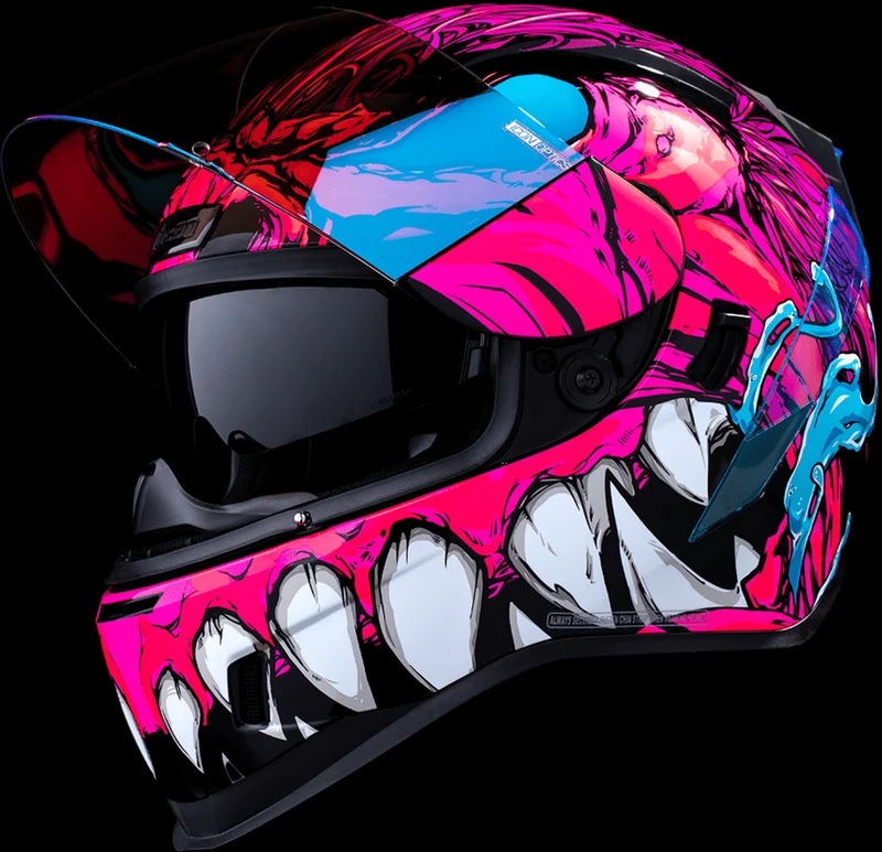 Icon Airform Mips Manik'RR Pink Full Face Motorcycle Helmet