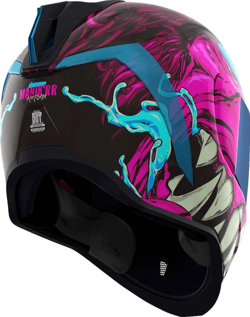 Icon Airform Mips Manik'RR Pink Full Face Motorcycle Helmet