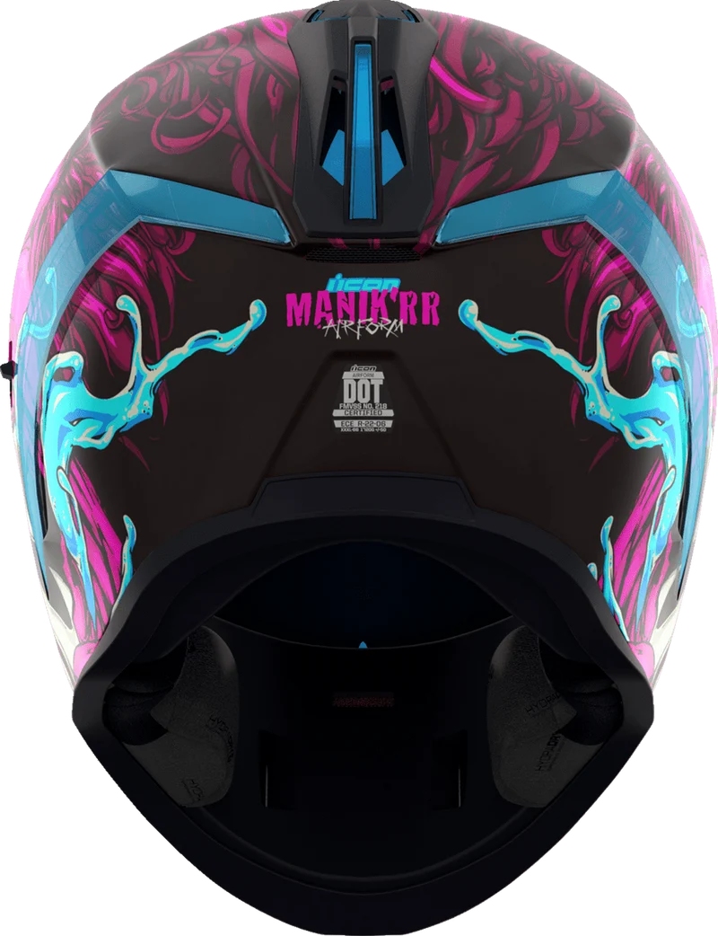 Icon Airform Mips Manik'RR Pink Full Face Motorcycle Helmet