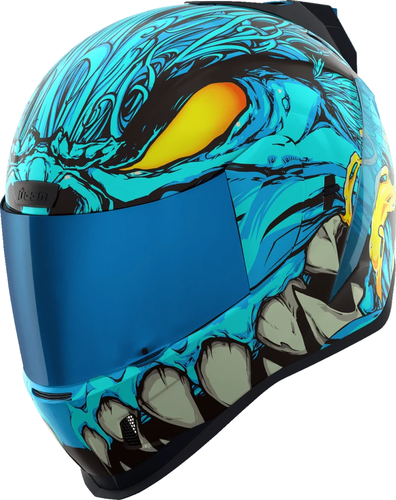 Icon Airform Mips Manik'RR Light Blue Full Face Motorcycle Helmet