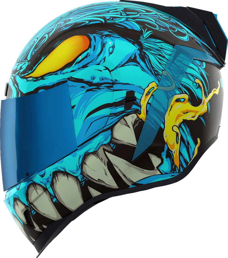 Icon Airform Mips Manik'RR Light Blue Full Face Motorcycle Helmet
