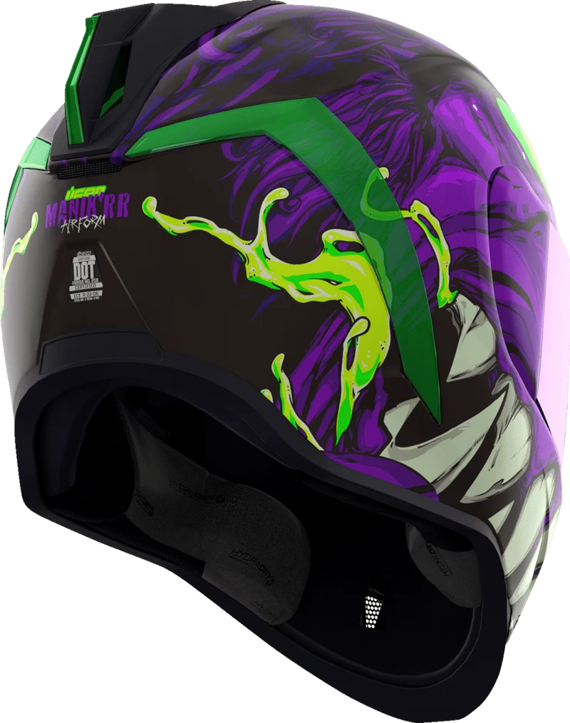 Icon Airform Mips Manik'RR Purple Full Face Motorcycle Helmet
