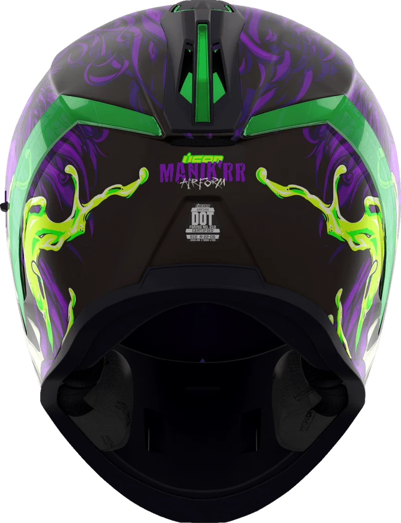 Icon Airform Mips Manik'RR Purple Full Face Motorcycle Helmet