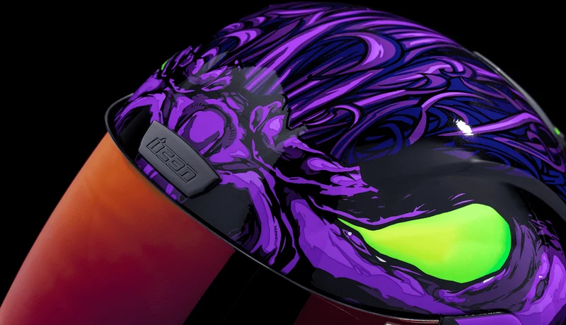 Icon Airform Mips Manik'RR Purple Full Face Motorcycle Helmet