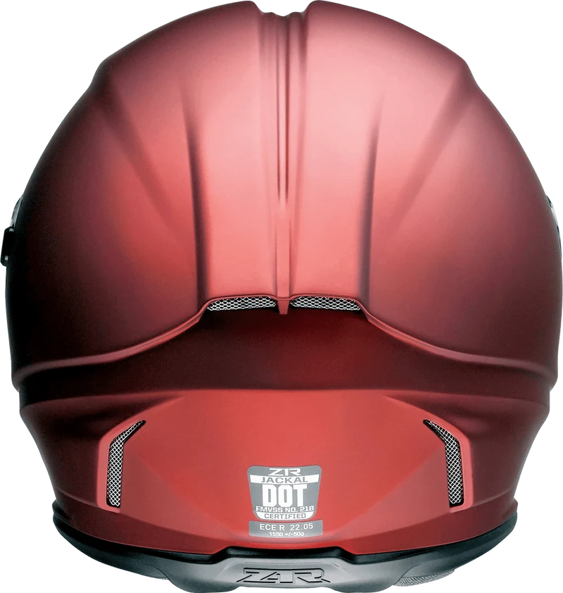 Z1R Jackal Satin Full Face Motorcycle Helmet
