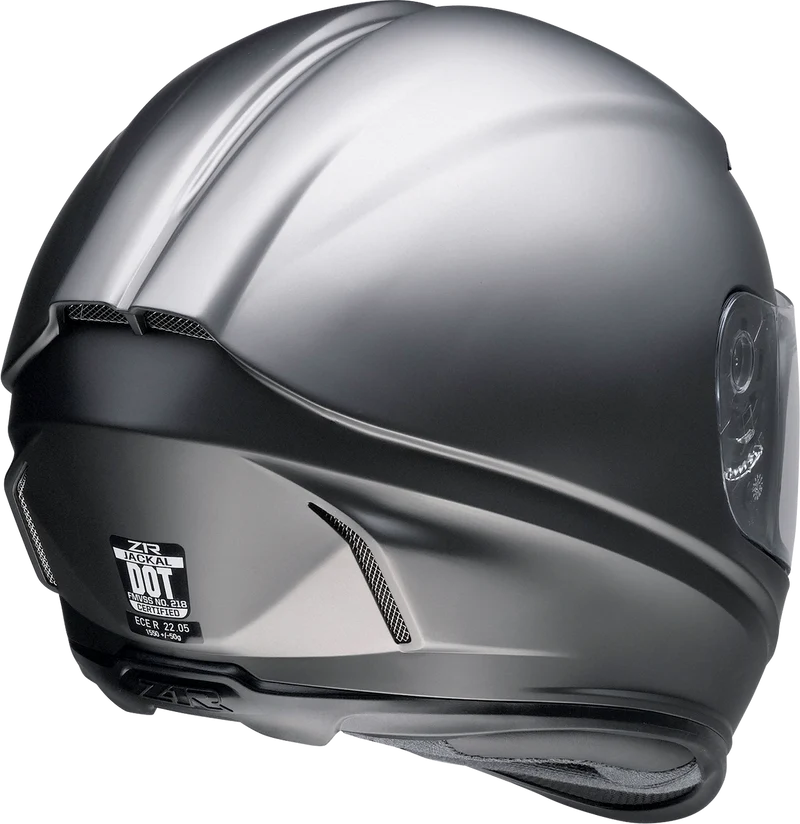 Z1R Jackal Satin Full Face Motorcycle Helmet