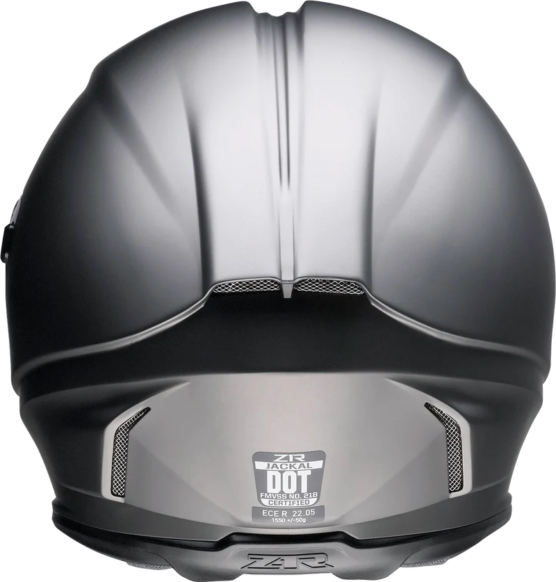 Z1R Jackal Satin Full Face Motorcycle Helmet