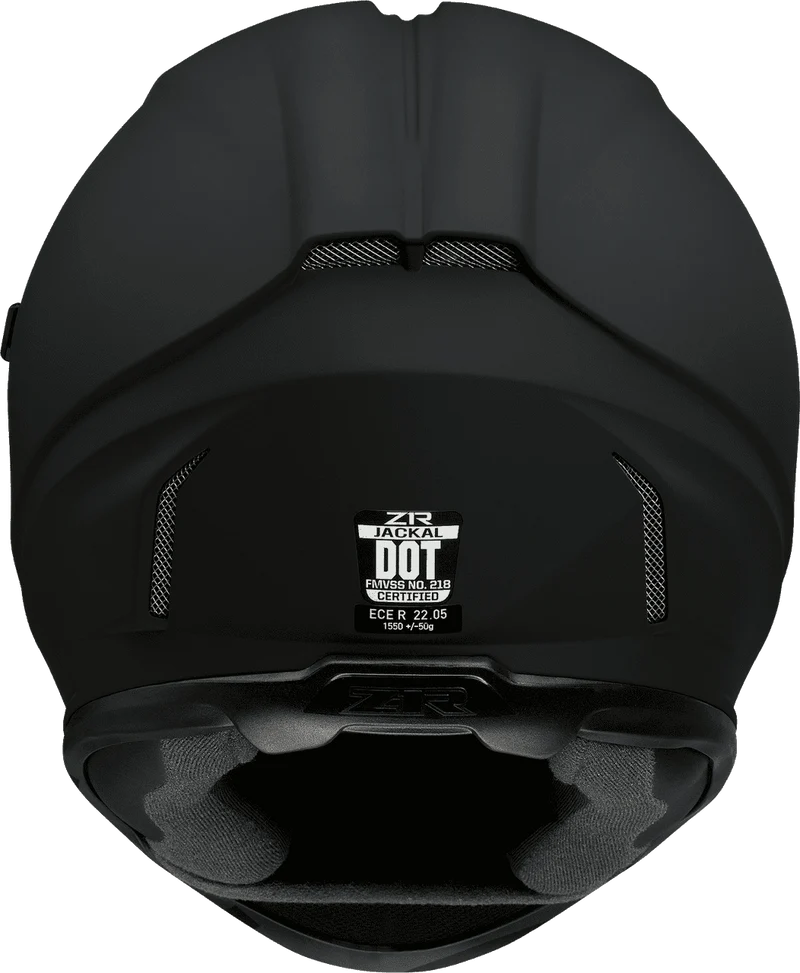 Z1R Jackal Smoke Full Face Motorcycle Helmet