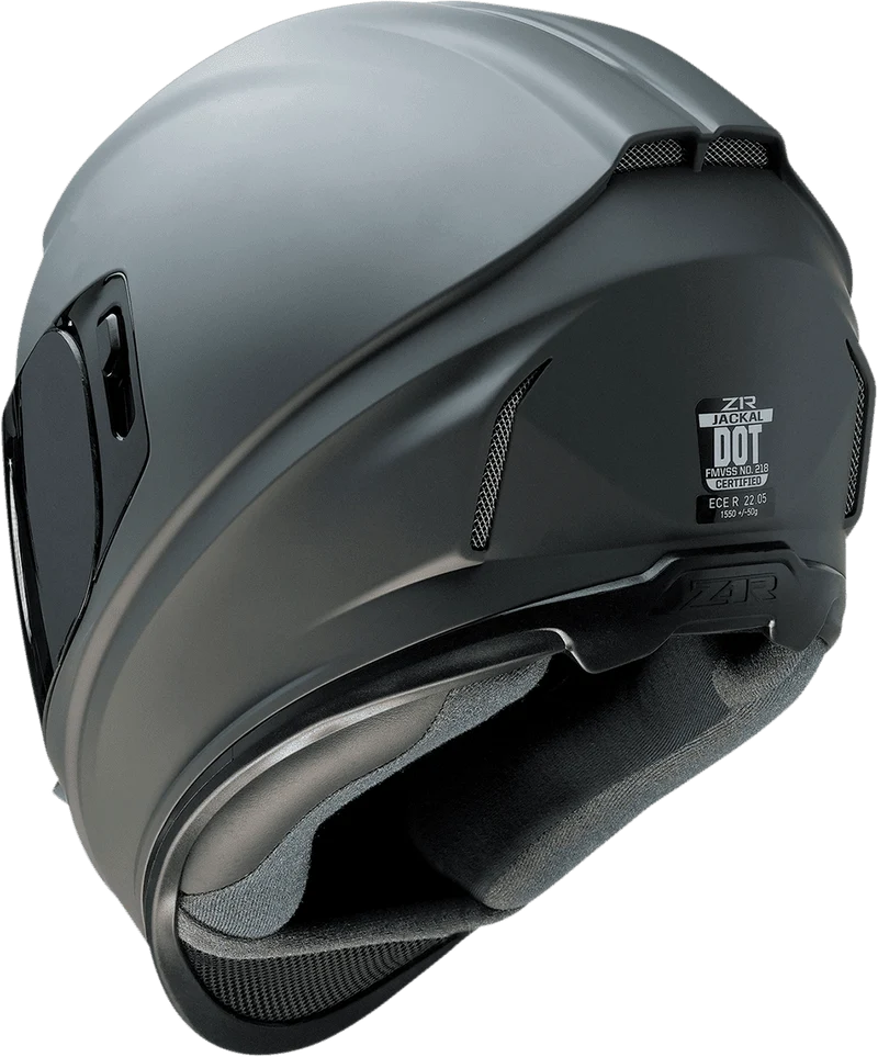 Z1R Jackal Smoke Full Face Motorcycle Helmet