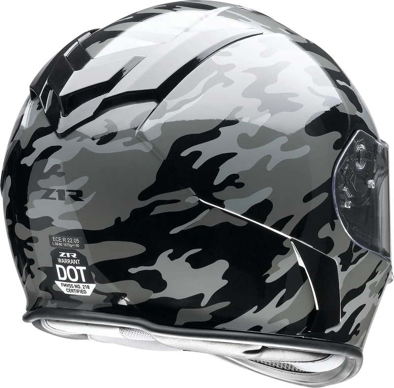 Z1R Warrant Camo Motorcycle Helmet