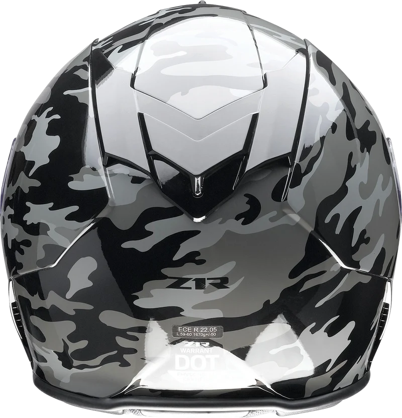 Z1R Warrant Camo Motorcycle Helmet