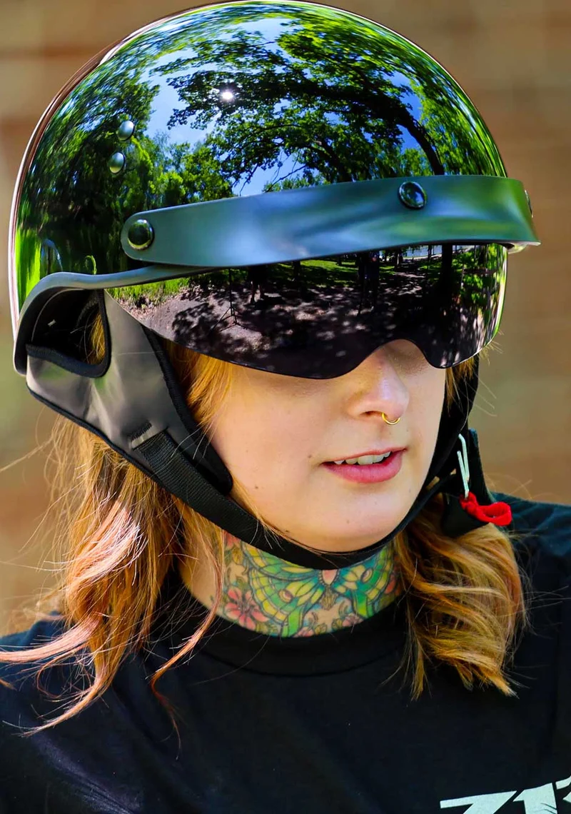 Z1R Vagrant NC Half Face Motorcycle Helmet