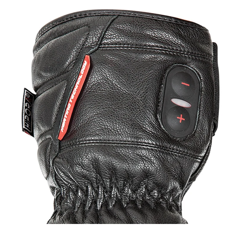 Joe Rocket Rocket Burner Heated Men's Leather Motorcycle Gloves