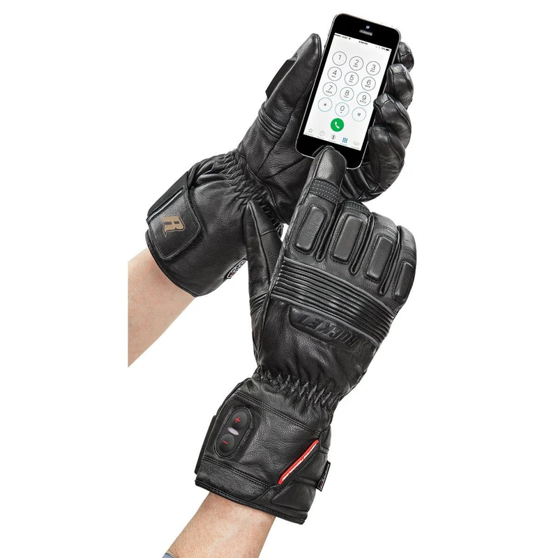 Joe Rocket Rocket Burner Heated Men's Leather Motorcycle Gloves