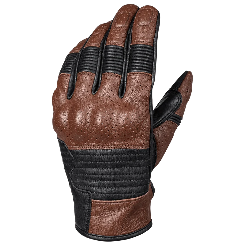 Cortech Men's Bully 2.0 Leather Motorcycle Gloves
