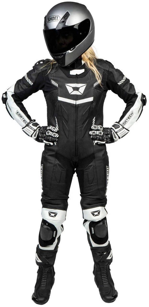 Cortech Revo Sport Air Women's 1-Piece Motorcycle Leather Race Suit