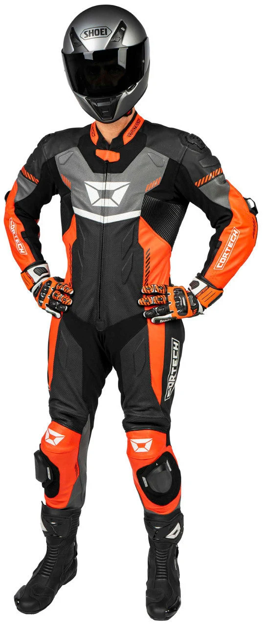 Cortech Revo Sport Air Men's 1-Piece Motorcycle Leather Race Suit